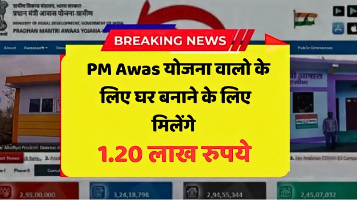 PM Awas योजना में राहत! घर बनाने के लिए मिलेंगे ₹1.20 लाख – कैसे उठाएं फायदा, पूरी जानकारी | PM Aawas Yojana 2026